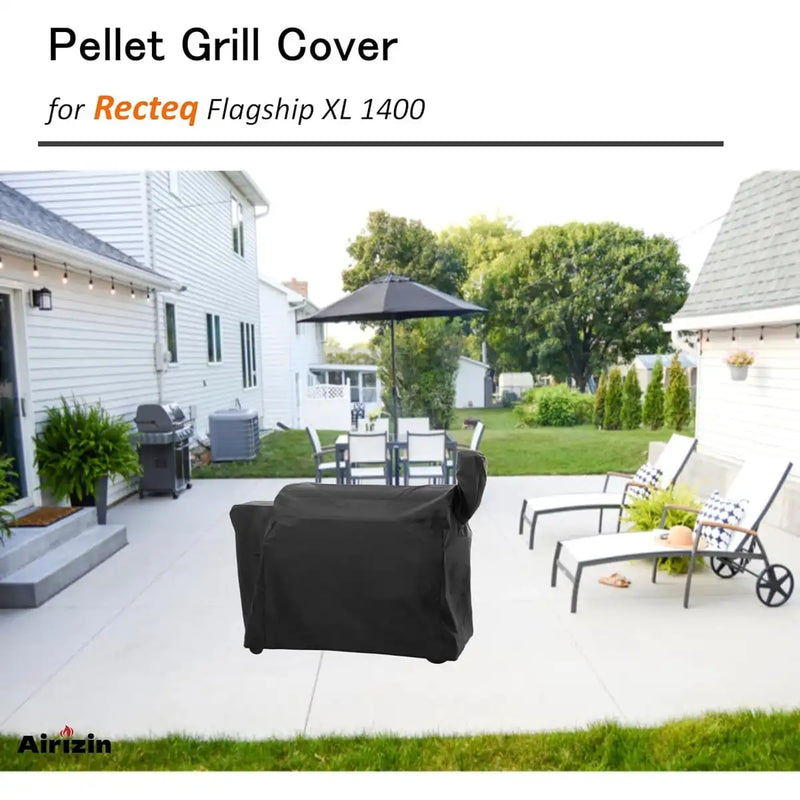 Housse barbecue à granulés pour Recteq Flagship XL 1400 RT-1400, imperméable anti-UV