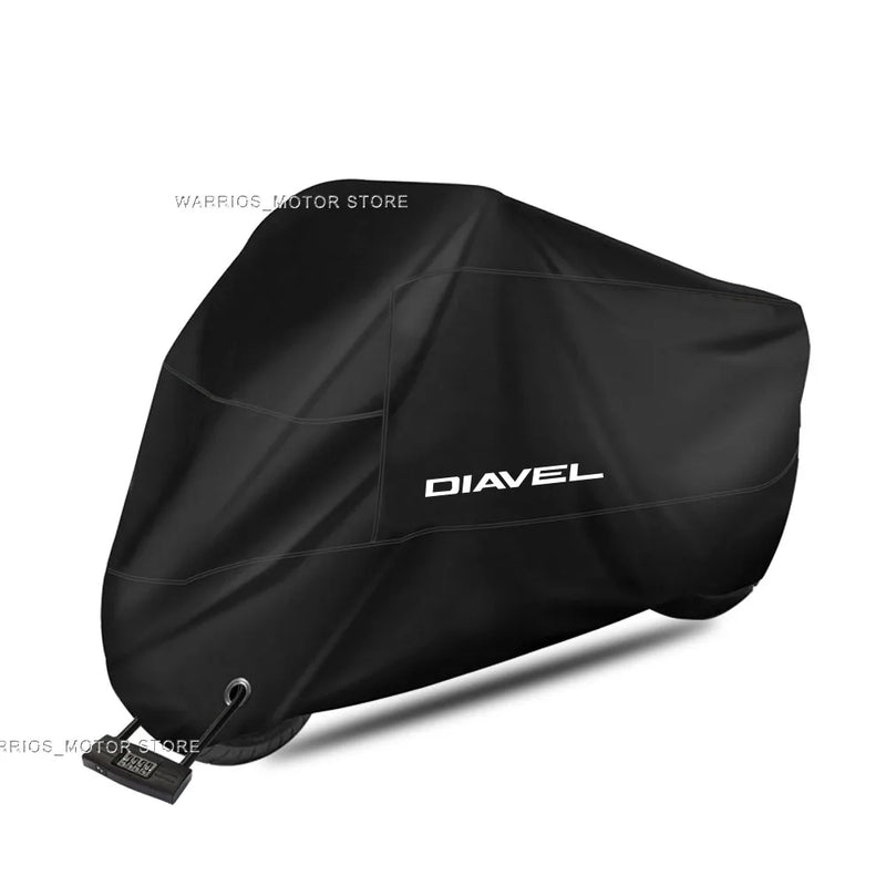 Housse moto pour Ducati Diavel 2011-2015, imperméable, élastique, sac de rangement