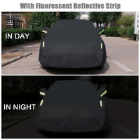 Housse voiture complète pour Porsche 911 1998-2023, noire, imperméable, toutes saisons, anti-neige et anti-UV