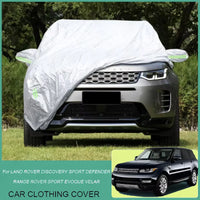 Housse voiture pour Range Rover Evoque L538 et L551, Oxford argenté imperméable, depuis 2014