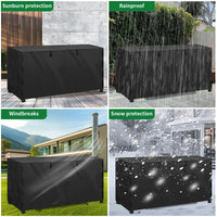 Housse de rangement pour bois de chauffage imperméable, 122 ou 244 x 60 x 104 cm
