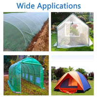 Ruban de réparation transparent anti-UV pour film de serre agricole, 10 m, 4,8 à 20 cm