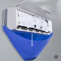 Housse de nettoyage épaisse en PVC pour climatiseur mural jusqu'à 100 cm, avec tuyau de vidange