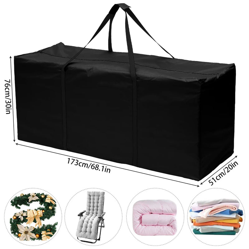 Sac de rangement imperméable Oxford 600D pour coussins de jardin et équipement, 5 modèles