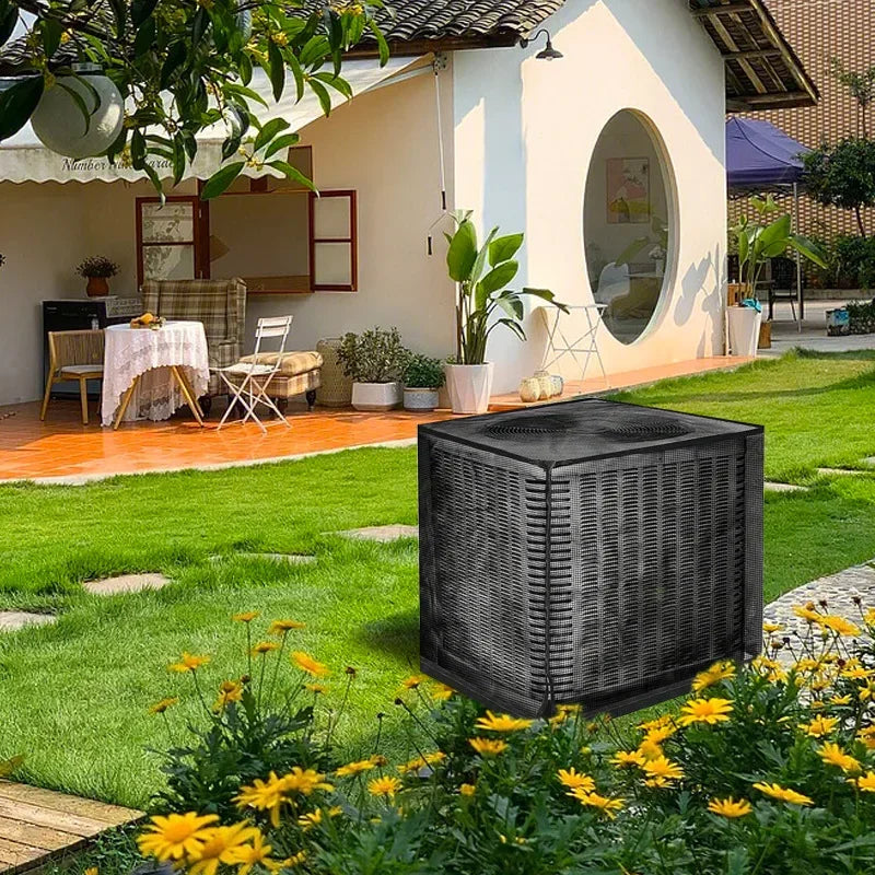 Housse climatiseur extérieur en maille, complète ou dessus seul, de 61 à 91 cm