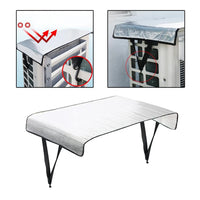 Housse de climatiseur extérieur réfléchissante 95 x 46 cm, lot de 1 à 10 pièces