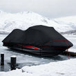 Housse de jet ski noire 420 x 300 cm, Oxford 210D imperméable, pour moto aquatique
