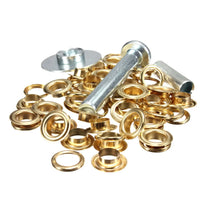 Kit de 63 œillets métalliques de 12 mm pour bâche, avec outil de pose