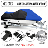 Housse jet ski compatible avec Yamaha WaveRunner EXR et VX Cruiser, Oxford 210D ou 420D