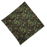 Bâche de sol camouflage ultralégère en nylon, 3 tailles jusqu'à 3 x 2,9 m