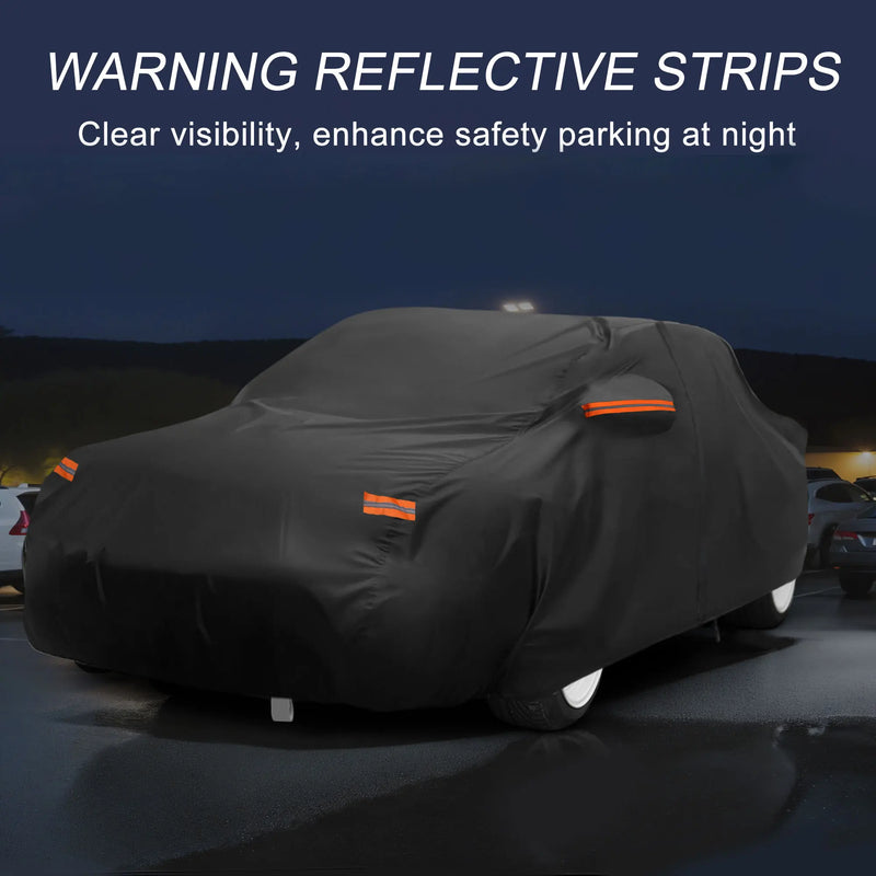 Housse voiture pour Mazda MX-5 Miata, film aluminium et coton spunlace, respirante, 400 x 175 x 115 cm