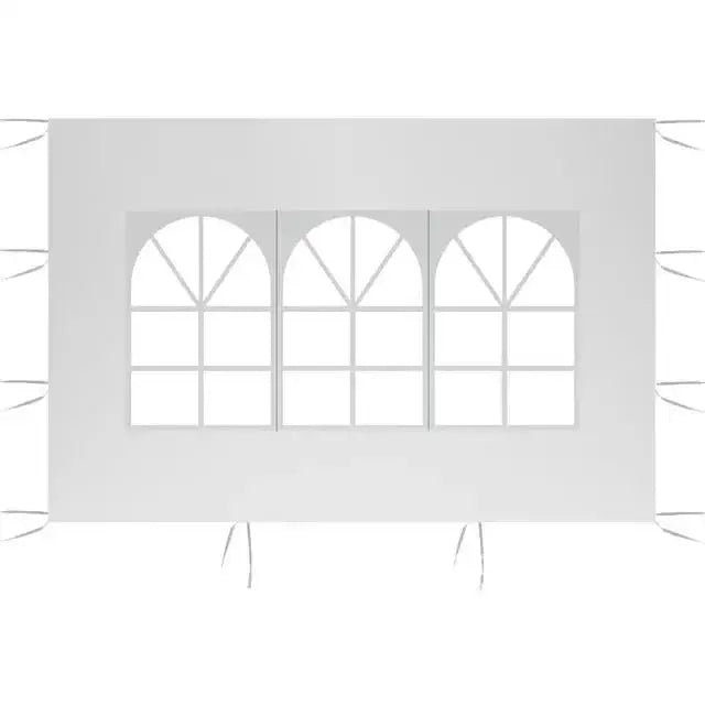 Bâche latérale pour tonnelle 3x2 m en Oxford imperméable, avec ou sans fenêtres, 4 coloris