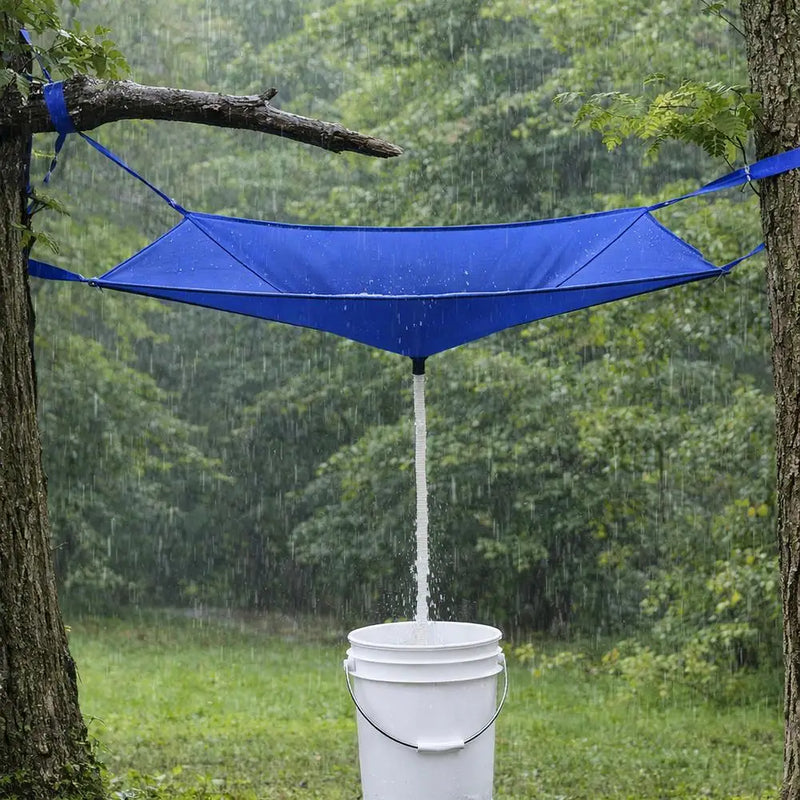Bâche de nettoyage pour climatiseur mural avec raccord de vidange, bleue 93,5 x 45 cm