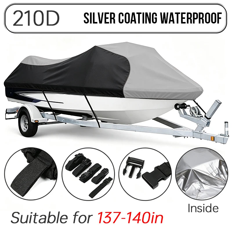 Housse jet ski compatible avec Yamaha WaveRunner EXR et VX Cruiser, Oxford 210D ou 420D