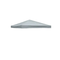 Bâche de tonnelle 3 x 3 m de remplacement, toit simple ou double, polyester 300D