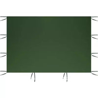 Bâche latérale pour tonnelle 3x2 m en Oxford imperméable, avec ou sans fenêtres, 4 coloris