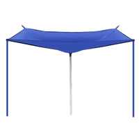 Bâche de nettoyage pour climatiseur mural avec raccord de vidange, bleue 93,5 x 45 cm