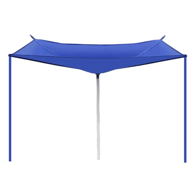 Bâche de nettoyage pour climatiseur mural avec raccord de vidange, bleue 93,5 x 45 cm