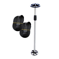 Poteau de support de bâche de bateau télescopique en aluminium, 69 à 126 cm