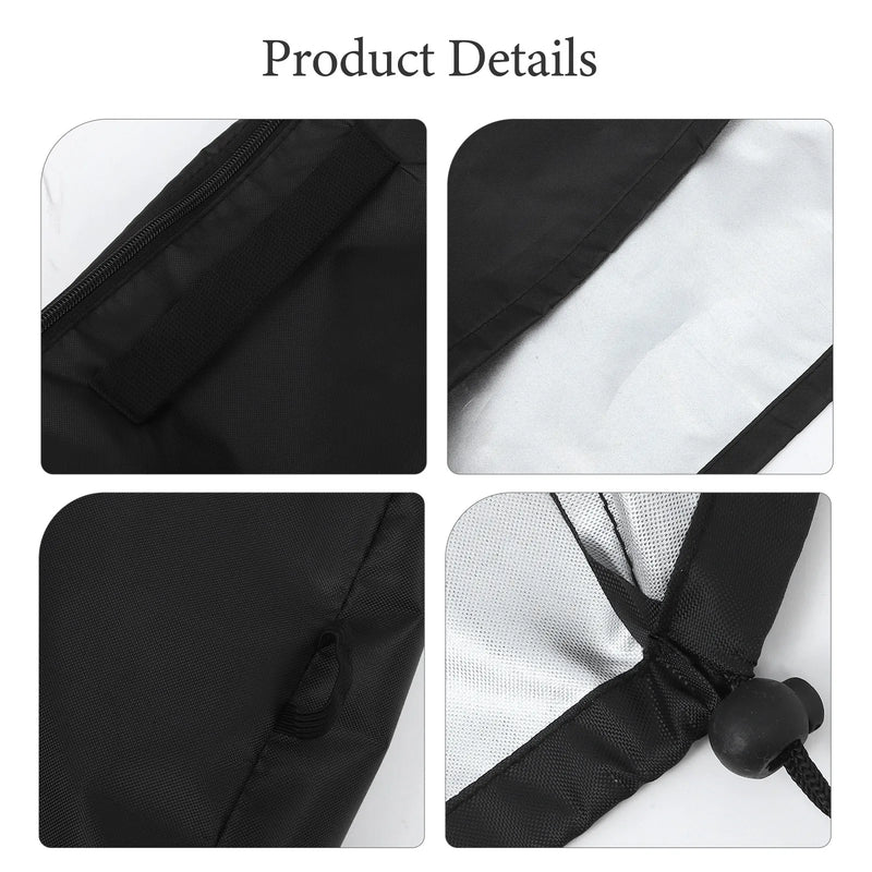 Housse de pompe et chauffage de spa, Oxford 420D imperméable, 54 x 43 x 38 cm
