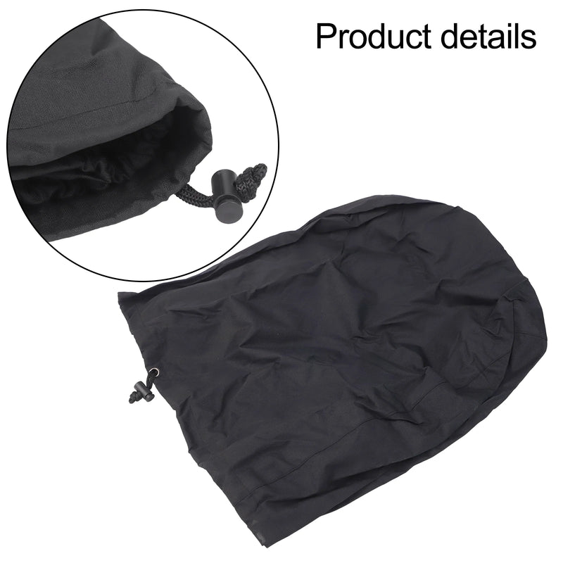 Housse de barbecue d'extérieur Oxford 600D résistante aux UV avec cordon de serrage, 57 x 52 x 41 cm