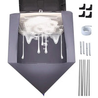 Bâche de nettoyage climatiseur cassette de plafond, kit complet avec tuyau d'eau de 3 m