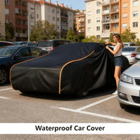 Housse voiture extérieur imperméable toutes saisons en polyester 190T, 470 x 180 x 120 cm