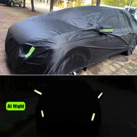 Housse voiture pour Land Rover Range Rover noire, imperméable, anti-neige, versions SW ou L