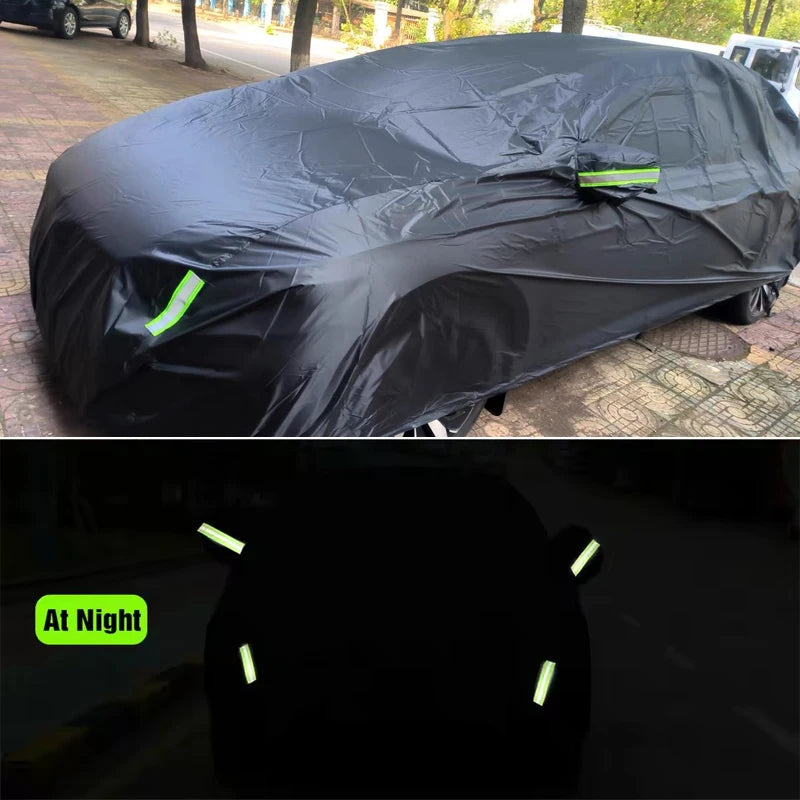 Housse voiture pour Land Rover Range Rover noire, imperméable, anti-neige, versions SW ou L