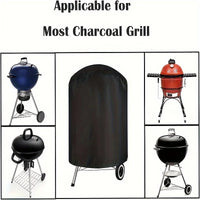 Housse barbecue pour Weber 22 pouces (57 cm), ronde en PVC imperméable, 2 tailles