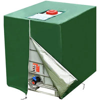 Housse de cuve IBC 1000 L imperméable, Oxford 210D, 120x100x116 cm, avec ou sans fermeture éclair