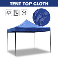 Toile de remplacement pour tonnelle pliante, rouge ou bleu, 2x2 à 3x4,5 m, structure non incluse
