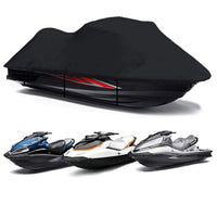 Housse de jet ski noire 420 x 300 cm, Oxford 210D imperméable, pour moto aquatique