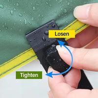 Pinces de bâche à vis en nylon pour piscine, tente et auvent, 2 à 50 pièces
