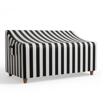 Housse canapé de jardin 2 ou 3 places, imperméable, 5 coloris, 132 à 224 cm