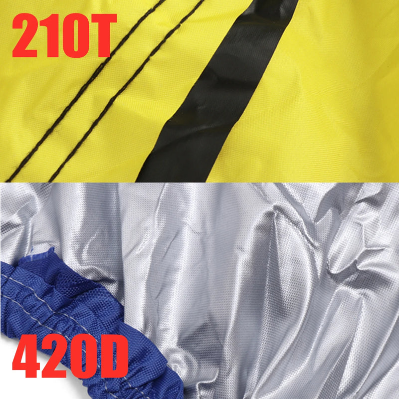 Housse jet ski 3 places Oxford 420D imperméable, 420 x 300 cm, noir, argent ou bleu