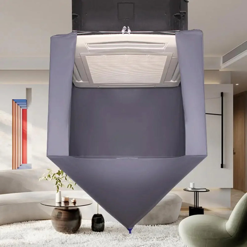 Bâche de nettoyage climatiseur cassette de plafond, kit complet avec tuyau d'eau de 3 m