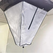 Housse de nettoyage pour climatiseur de plafond en maille, fermeture éclair, tuyau 3 m