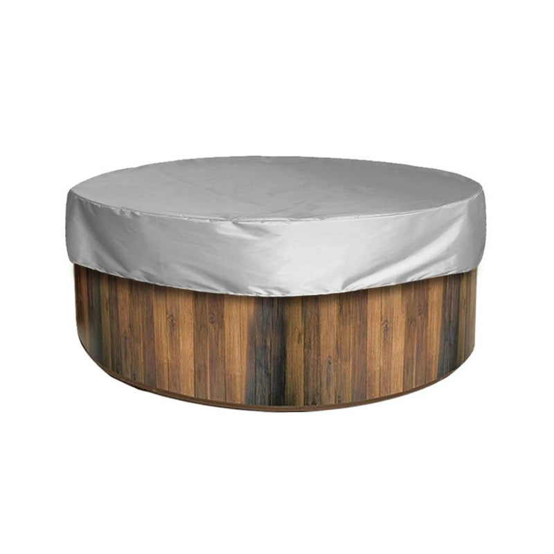 Housse ronde pour spa imperméable avec cordon de serrage, jusqu'à 200 x 30 cm, 5 coloris