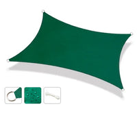 Voile d'ombrage grande taille 160 g/m², bords incurvés, 95 % d'ombrage pour patio
