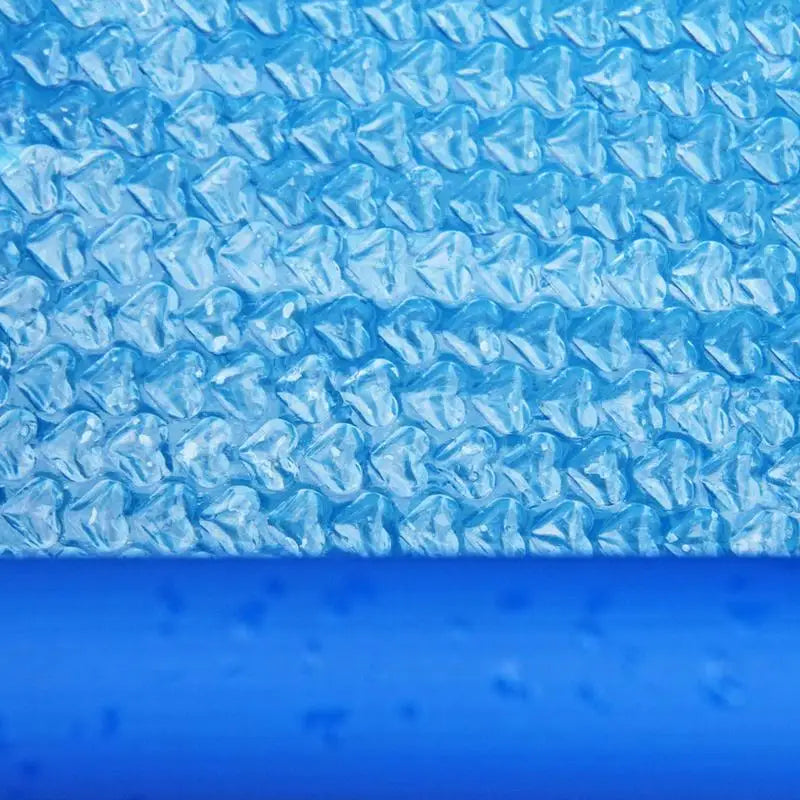 Bâche à bulles piscine ronde ou rectangulaire en PE, 8 tailles de 180 à 450 cm