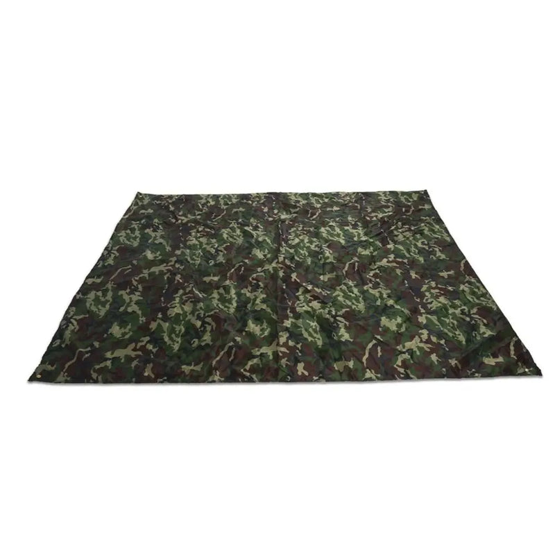 Bâche de sol camouflage ultralégère en nylon, 3 tailles jusqu'à 3 x 2,9 m