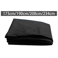 Toile de remplacement pour bimini de bateau 4 arceaux, noire, Oxford PVC, 4 tailles