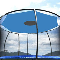 Toit pare-soleil de trampoline anti-UV imperméable, 1,83 à 4,88 m, pour 6, 8 ou 12 poteaux