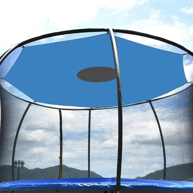 Toit pare-soleil de trampoline anti-UV imperméable, 1,83 à 4,88 m, pour 6, 8 ou 12 poteaux