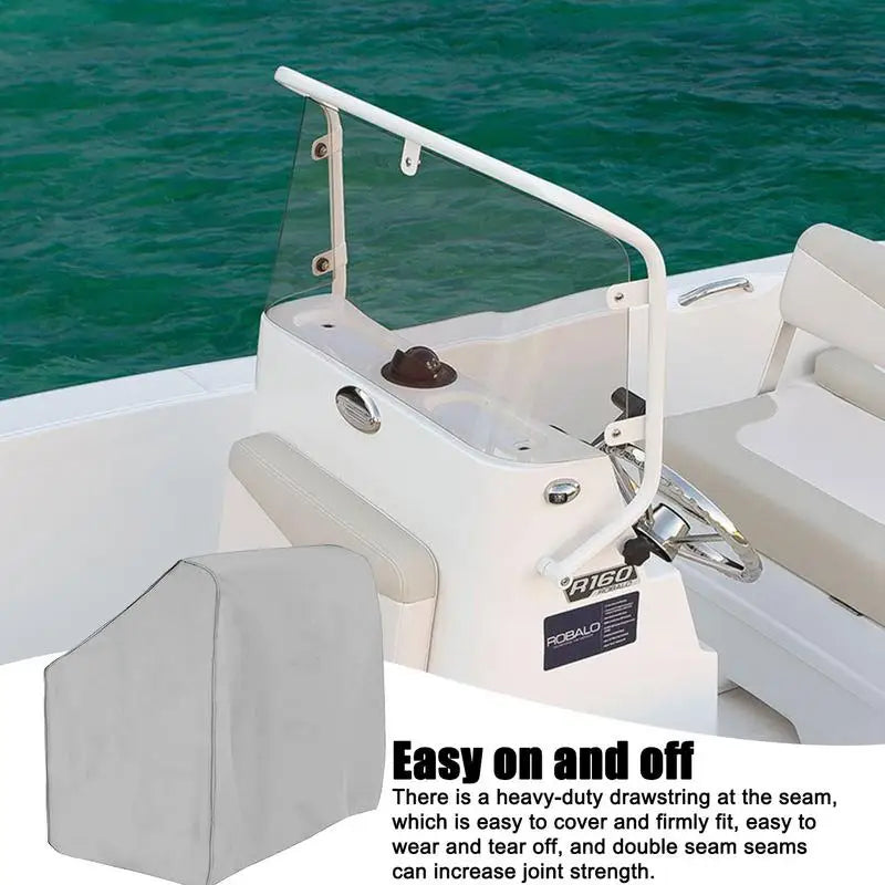 Housse de console centrale de bateau 600D imperméable anti-UV, 4 tailles de S à XL