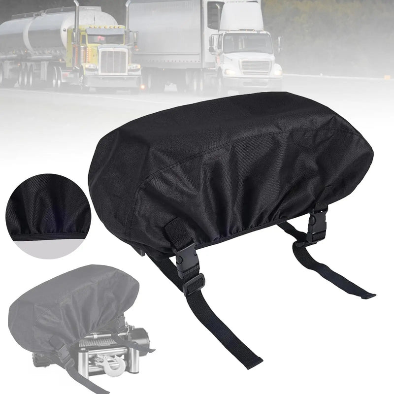 Housse de treuil universelle 43 x 15 cm, tissu Oxford imperméable, pour remorque et SUV
