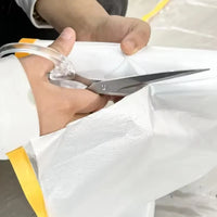 Film de masquage peinture en polyéthylène, rouleau de 12 m, largeur 2,4 ou 2,8 m