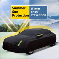 Housse voiture pour Land Rover Range Rover noire, imperméable, anti-neige, versions SW ou L