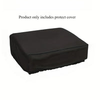 Housse plancha de table imperméable noire avec cordon, 58 x 47 x 23 cm